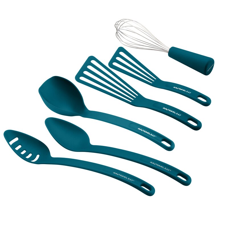 Rachael Ray 6 Piece Utensil Set Reviews Wayfair   Rachael Ray 6 Piece Utensil Set 